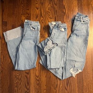 Abercrombie and fitch size 25 0 jeans
